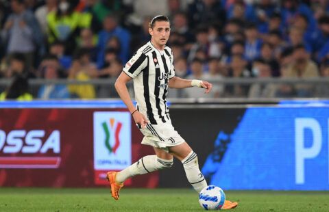 Rabiot in action for Juventus