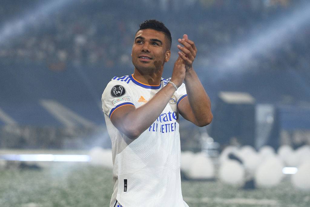 Casemiro in action for Real Madrid