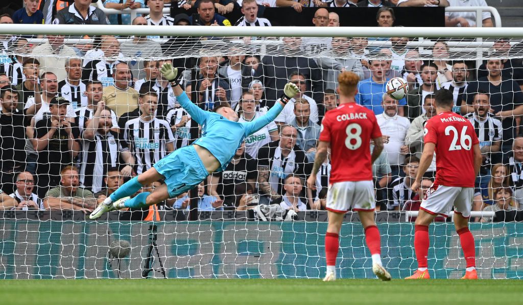 Callum Wilson scores for Newcastle United vs Nottingham Forest