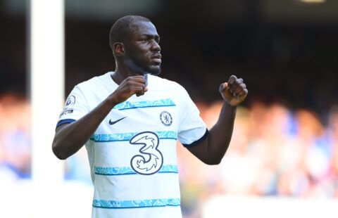 Kalidou Koulibaly of Chelsea looks on during the Premier League