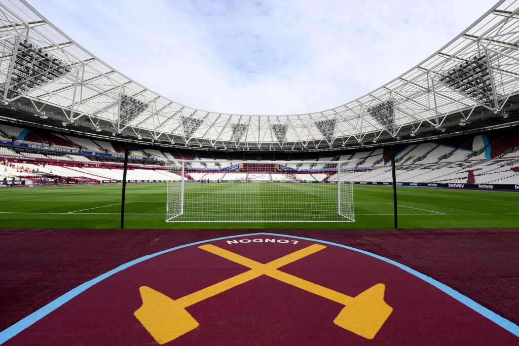 A general view of the inside of the London stadium