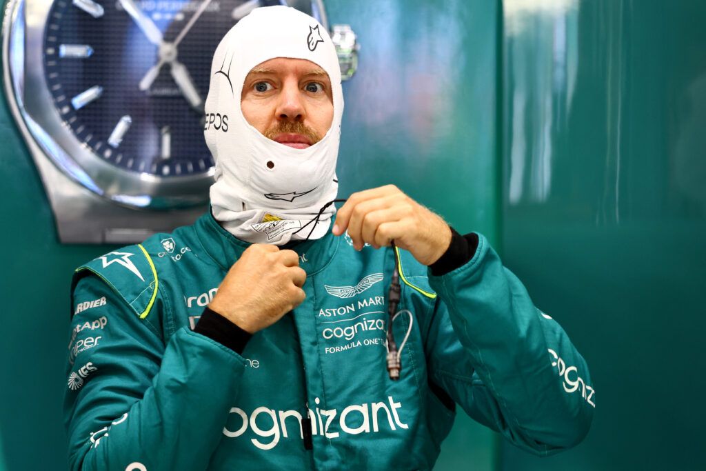 Sebastian Vettel in Spa