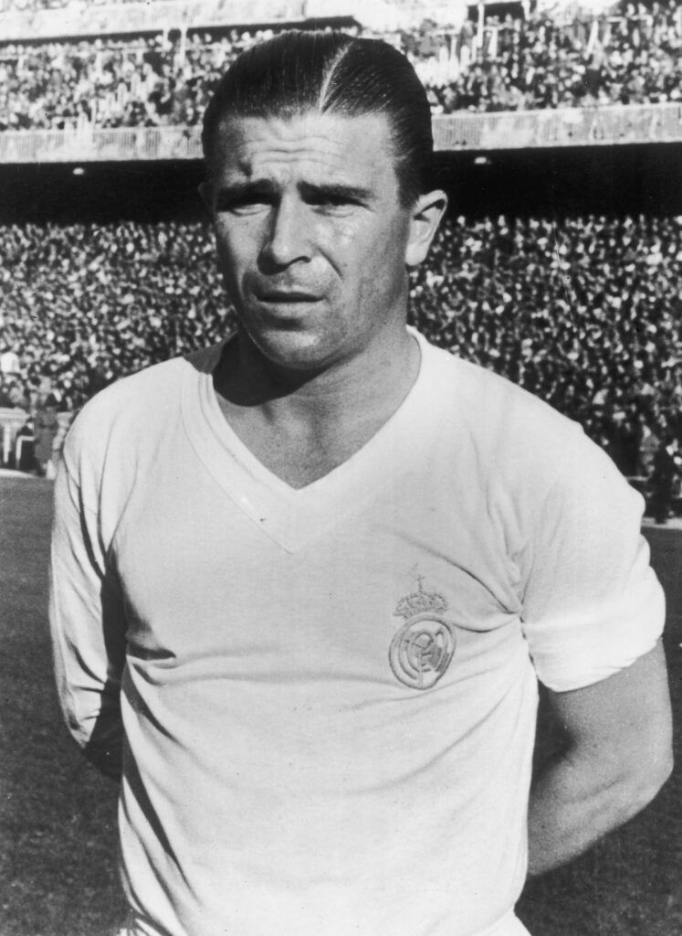 Ferenc Puskas with Real Madrid