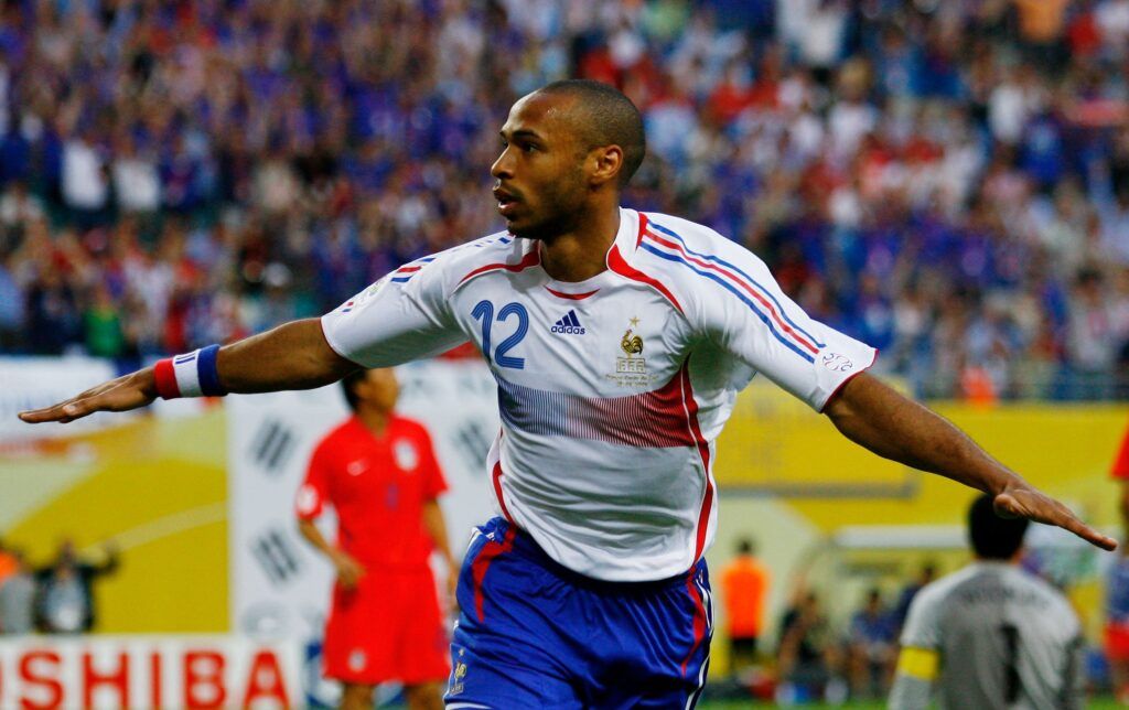 Thierry Henry with France