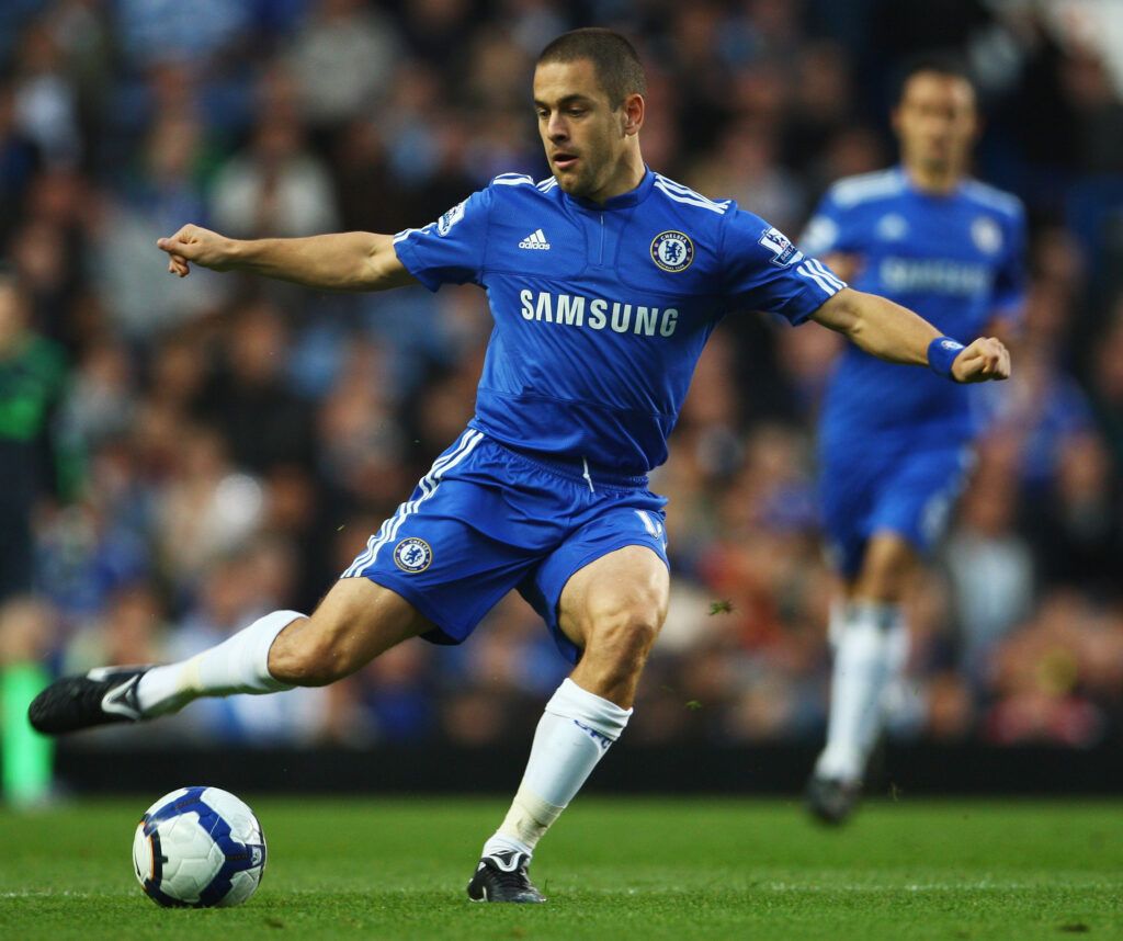 Joe Cole in action for Chelsea