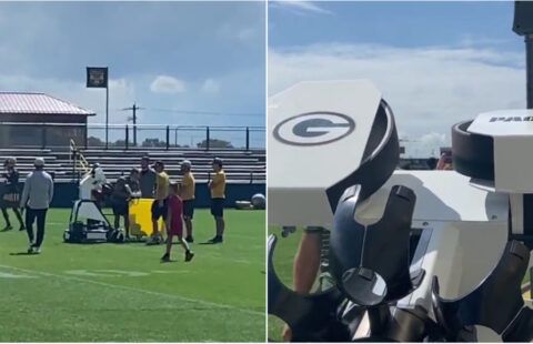 Green Bay Packers with their new technology
