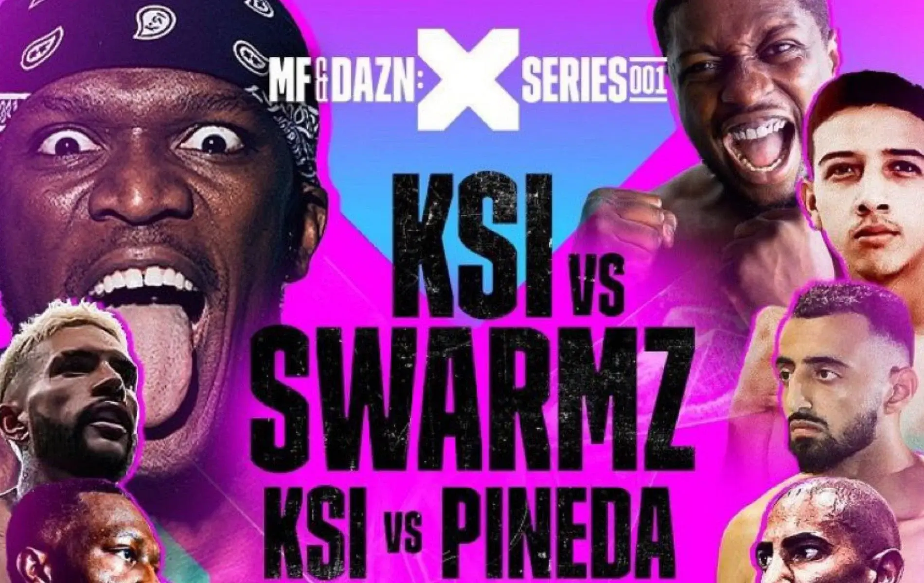 KSI vs Swarmz vs Pineda