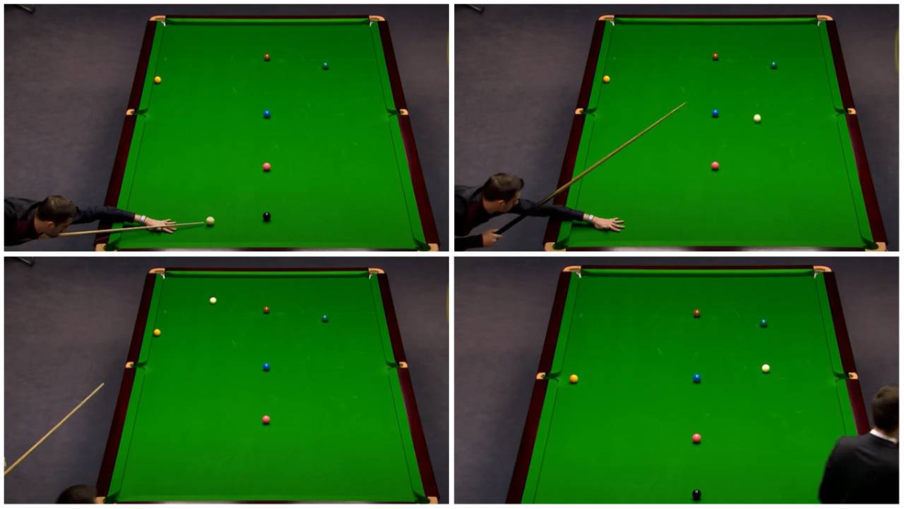 Mark Selby Insane Spin Shot