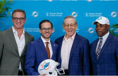 Miami Dolphins staff and head coach
