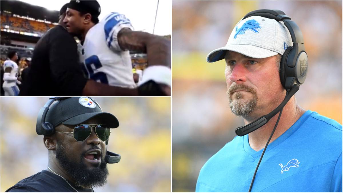 Mike Tomlin, Chase Lucas, Dan Campbell