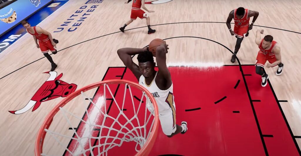 NBA 2K23 Dunk - Screenshot