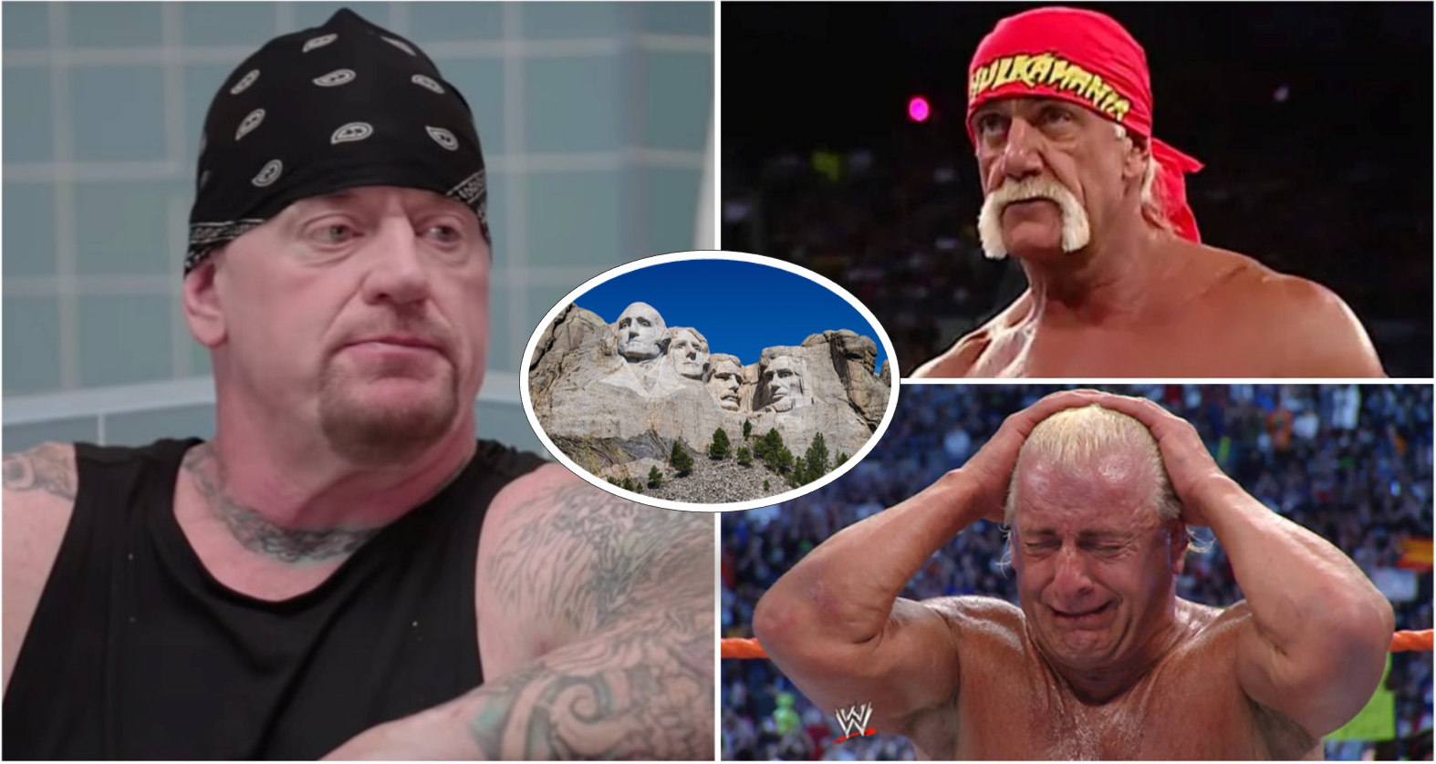 The Undertaker's WWE Mount Rushmore doesn't have Ric Flair or Hulk Hogan