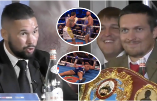 Oleksandr Usyk's ice-cold reaction to Tony Bellew saying he doesn't have a KO punch