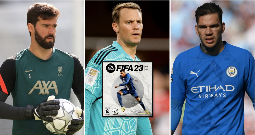 Alisson, Ederson, Neuer, Courtois: FIFA 23’s highest-rated goalkeepers predicted