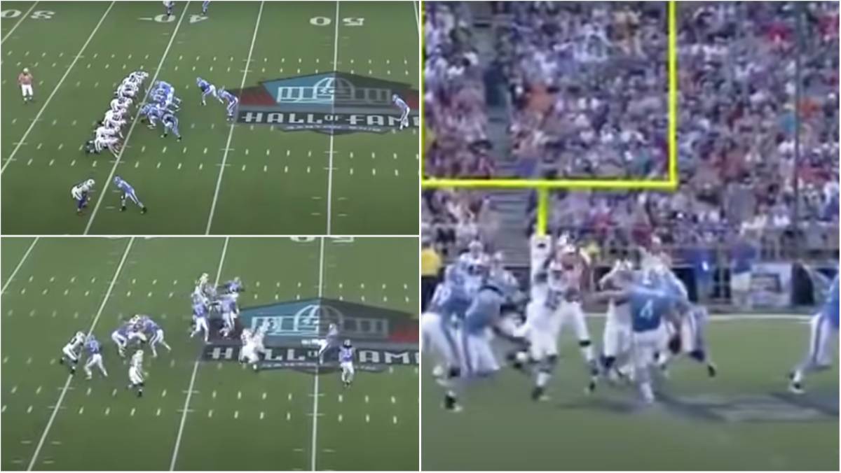Tennessee Titans fake punt play