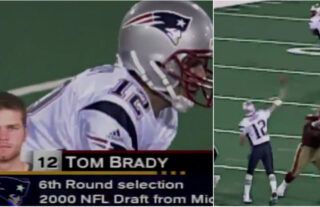 Tom Brady in his preseason debut