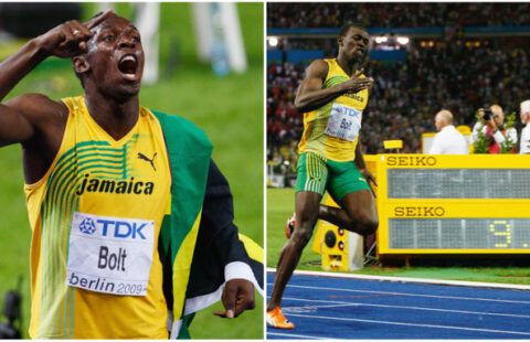 Usain Bolt 9.58 Second World Record