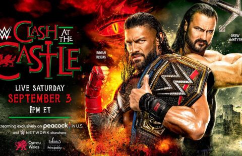 WWE Clash at the Castle McIntyre vs Reigns