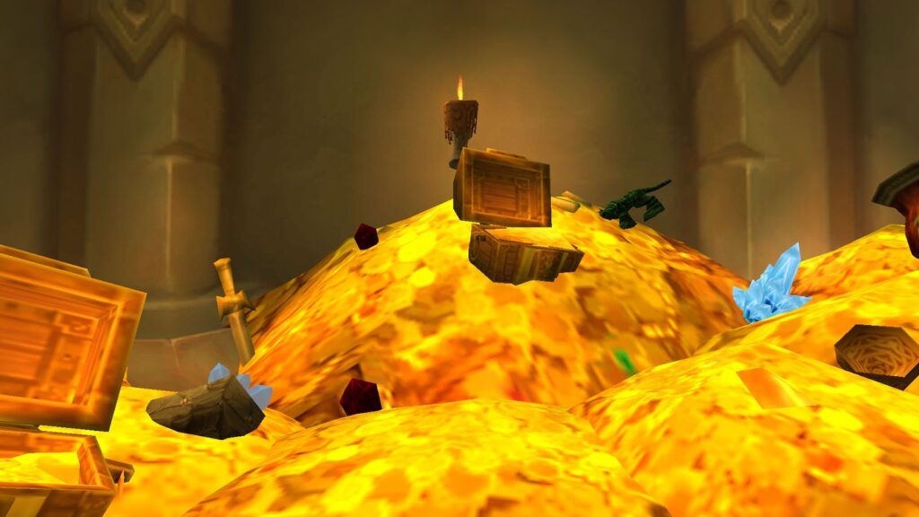 World of Warcraft Shadowlands gold farming