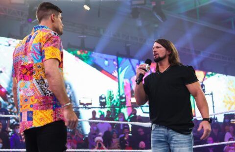 AJ Styles has said that he pitched his WWE NXT run last year