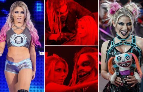Alexa Bliss WWE transformation under The Fiend