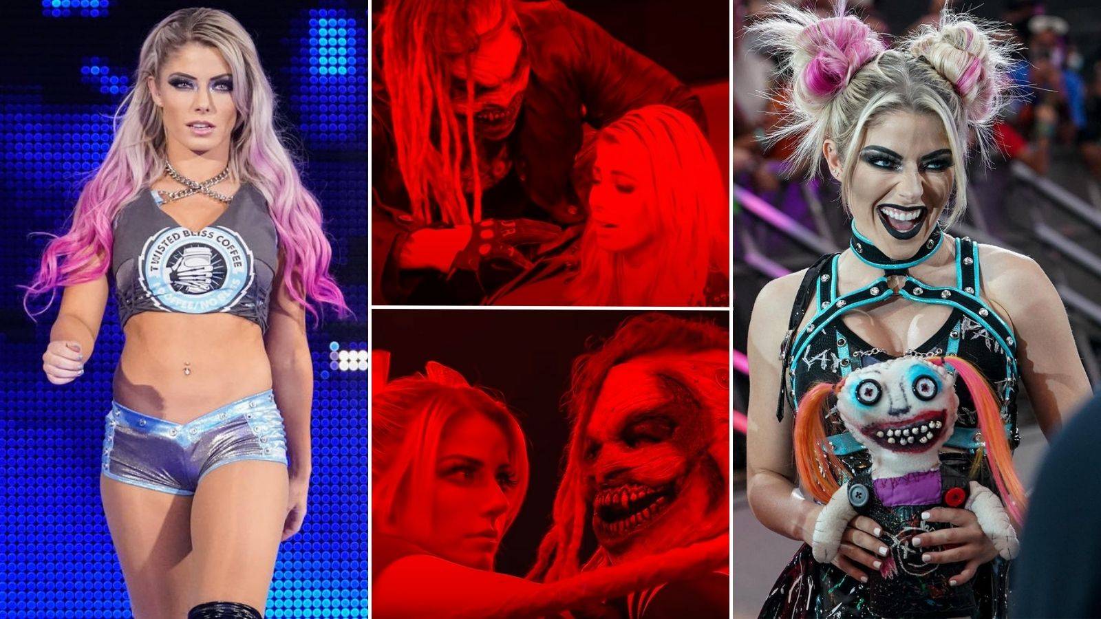 Alexa Bliss WWE transformation under The Fiend