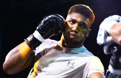 Anthony Joshua has vowed to KO Oleksandr Usyk in their rematch