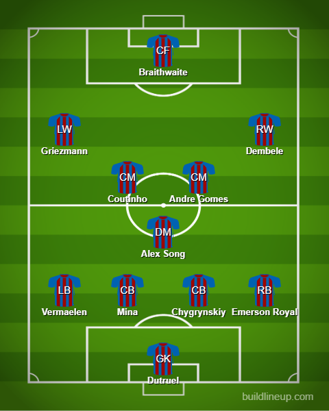 Barcelona flops XI