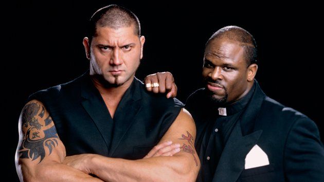 Batista and D'Von Dudley in 2002
