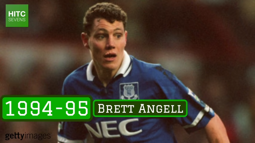 Brett Angell at Everton