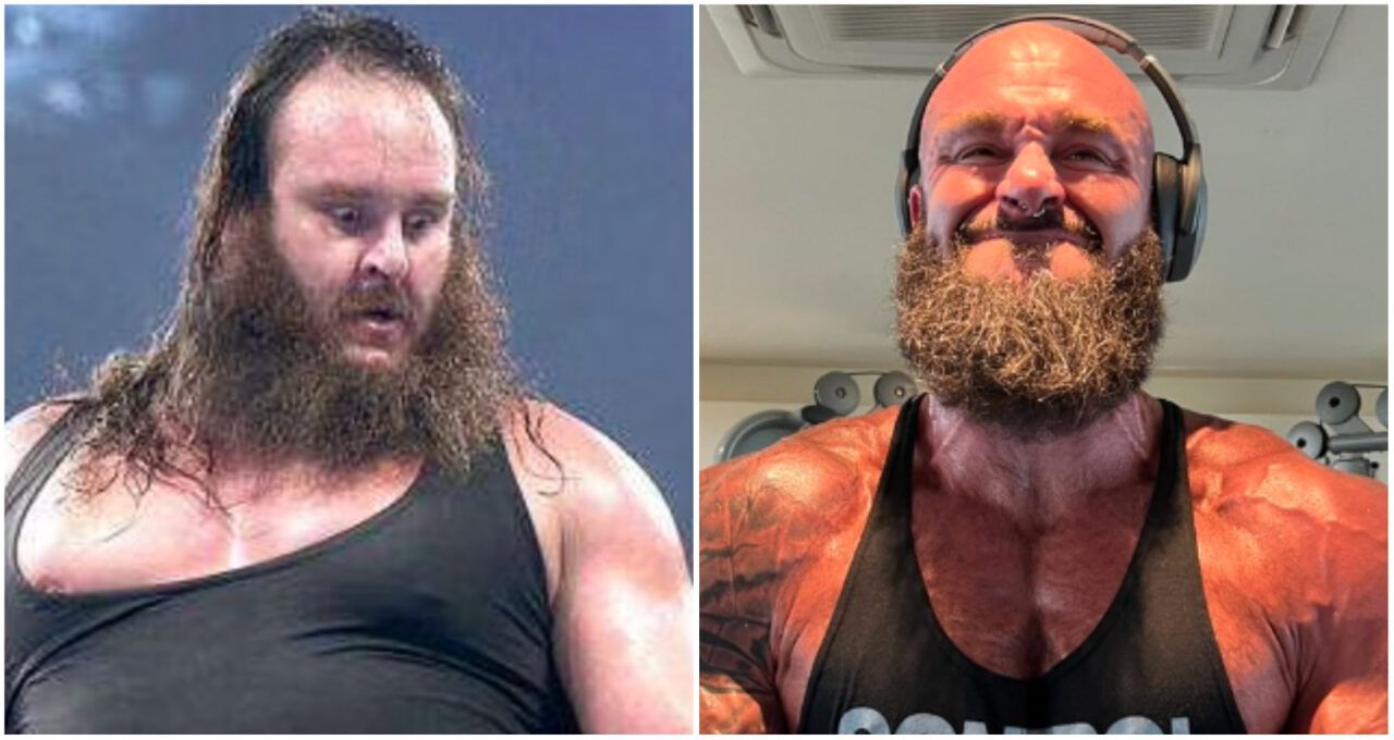 Braun Strowman’s body transformation from WWE debut to now as Triple H