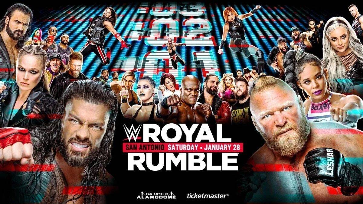 Official poster for WWE Royal Rumble 2023