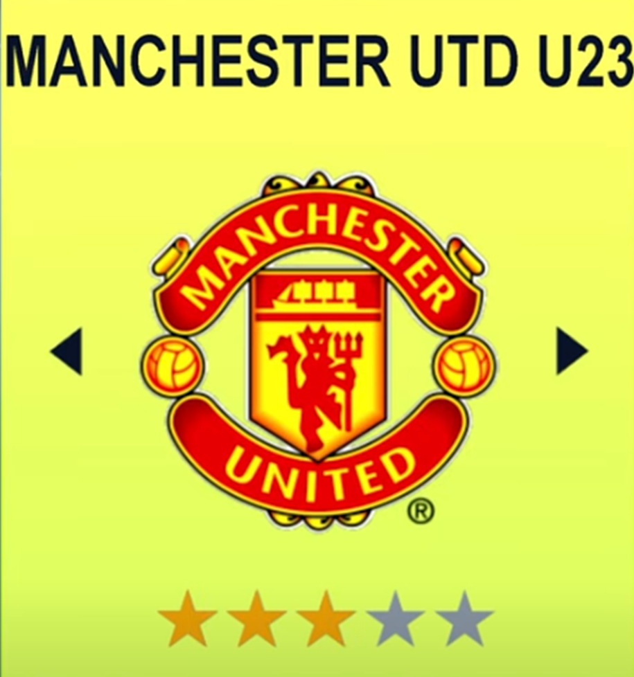 Manchester United U23s create a club FIFA 23