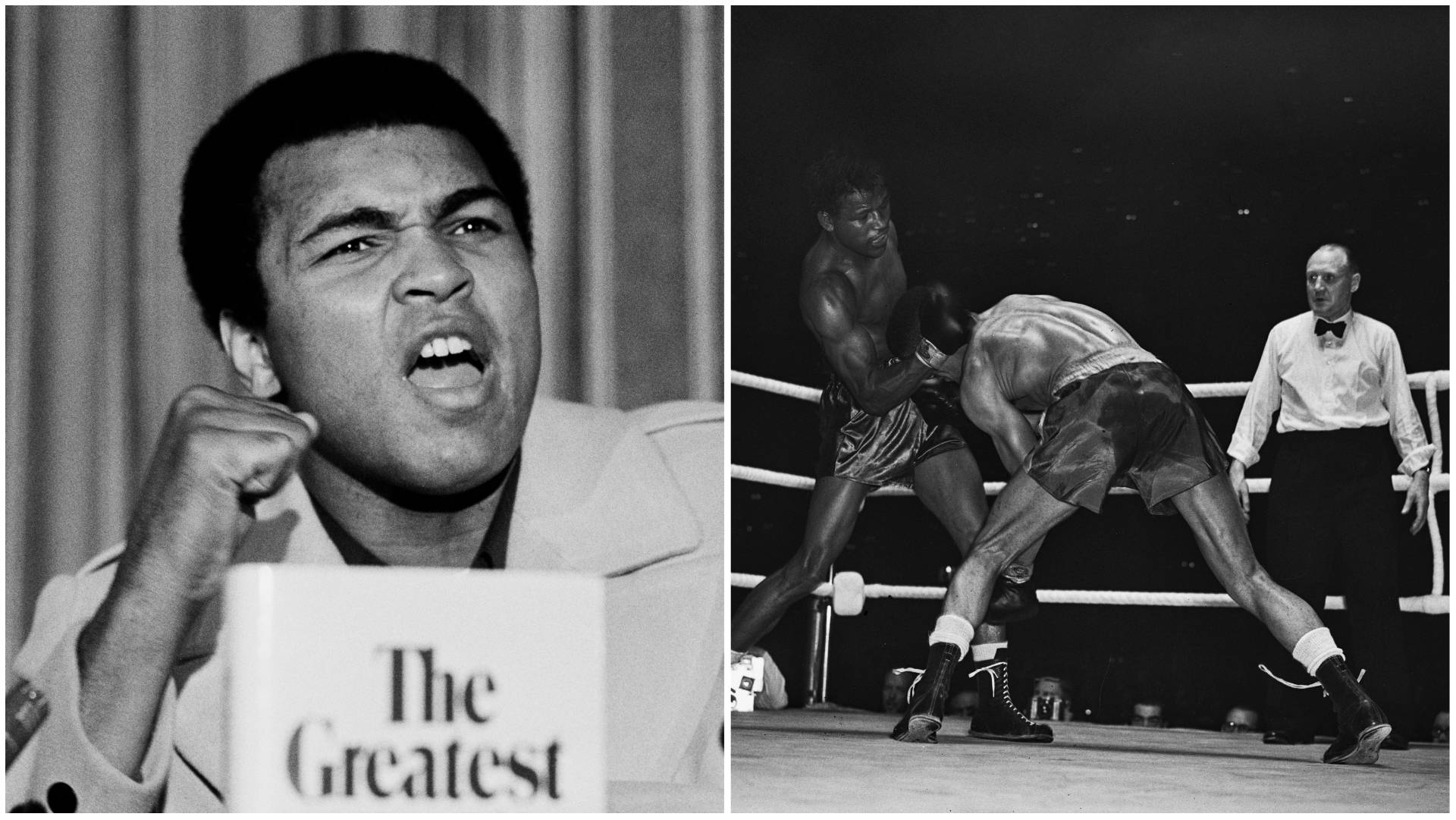 Muhammad Ali & Sugar Ray Robinson
