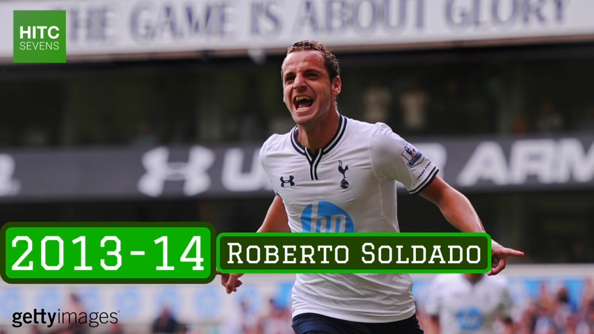 Roberto Soldado Spurs screenshot