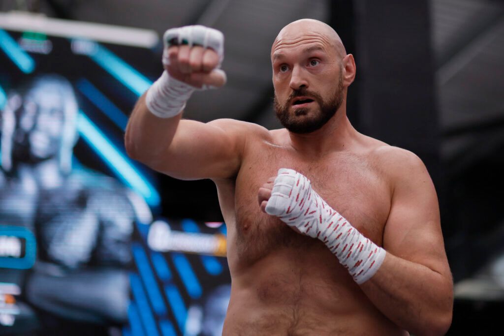 Tyson Fury is training 'like a man possessed', according to a source close to his camp