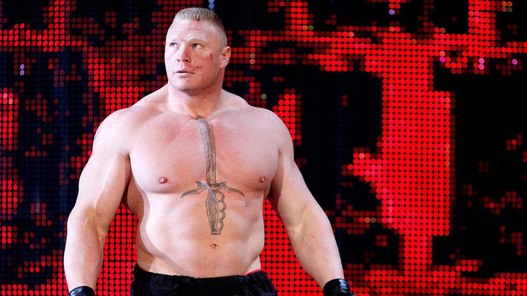 The meaning behind Brock Lesnar's sword tattoo
