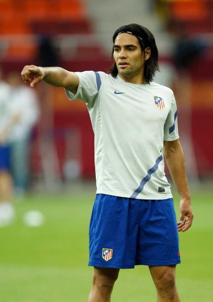 Falcao in his Atletico Madrid days.