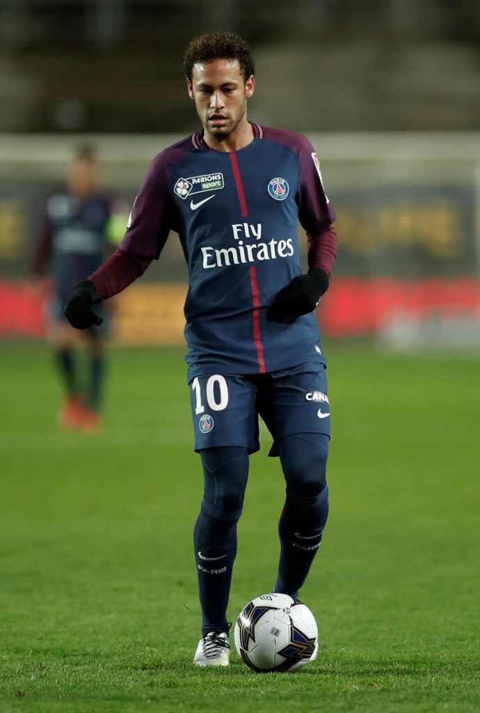 Neymar in his early PSG days.