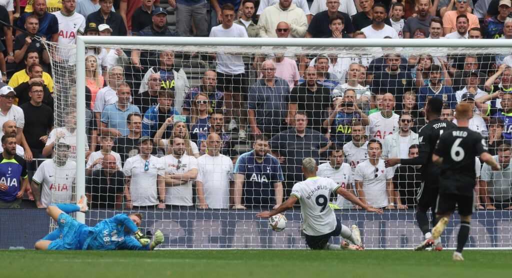 Richarlison's disallowed goal for Spurs vs Fulham