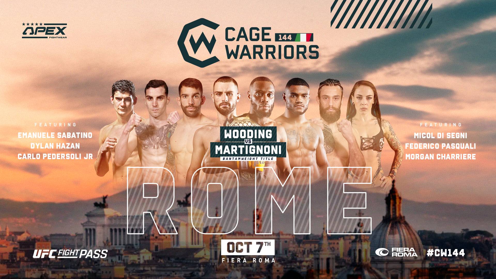 Cage Warriors 144 Rome
