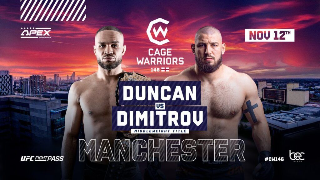 Cage Warriors 146 Duncan vs Dimitrov