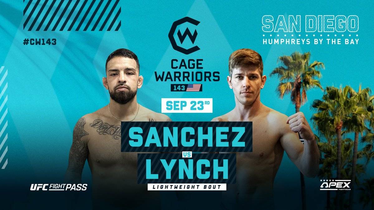 Cage Warriors San Diego Sanchez vs Lynch
