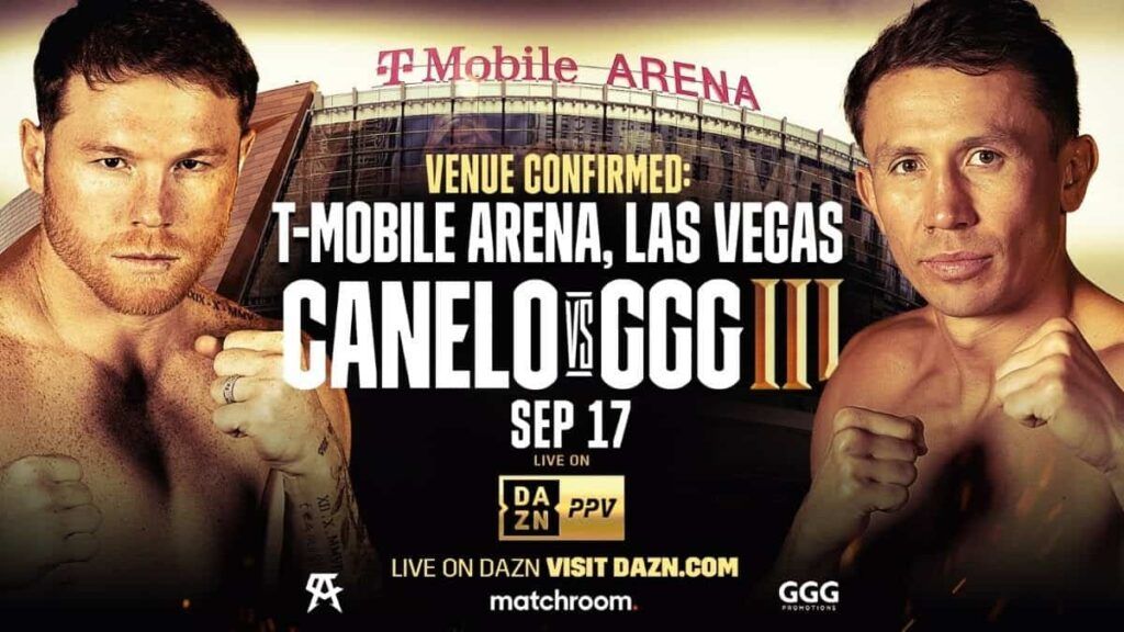 Canelo vs GGG 3 T-Mobile