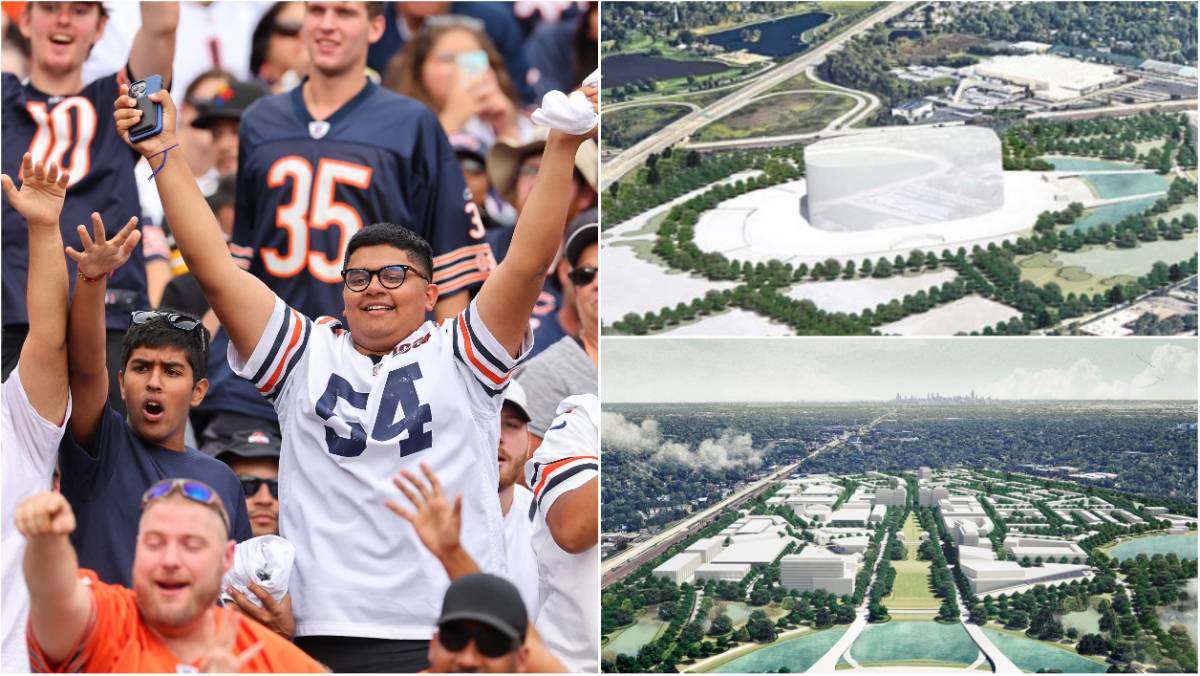 Chicago Bears' new stadium plans