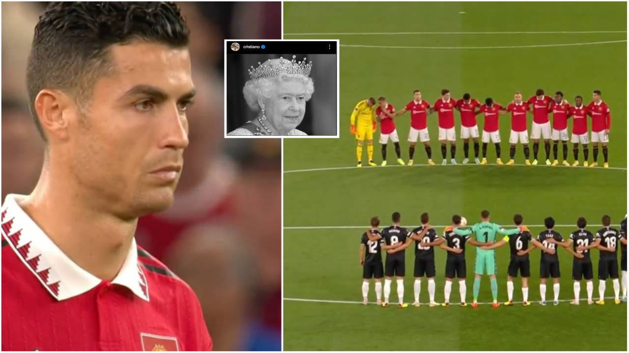 Cristiano Ronaldo just paid a beautiful heartfelt tribute to Queen Elizabeth II
