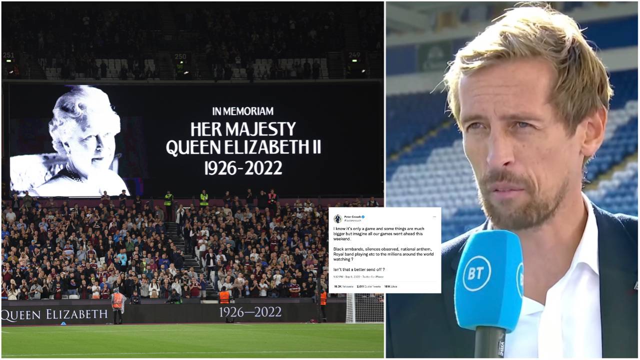 ‘Isn’t that a better send off?’ - Peter Crouch’s reaction goes viral after PL postponed games
