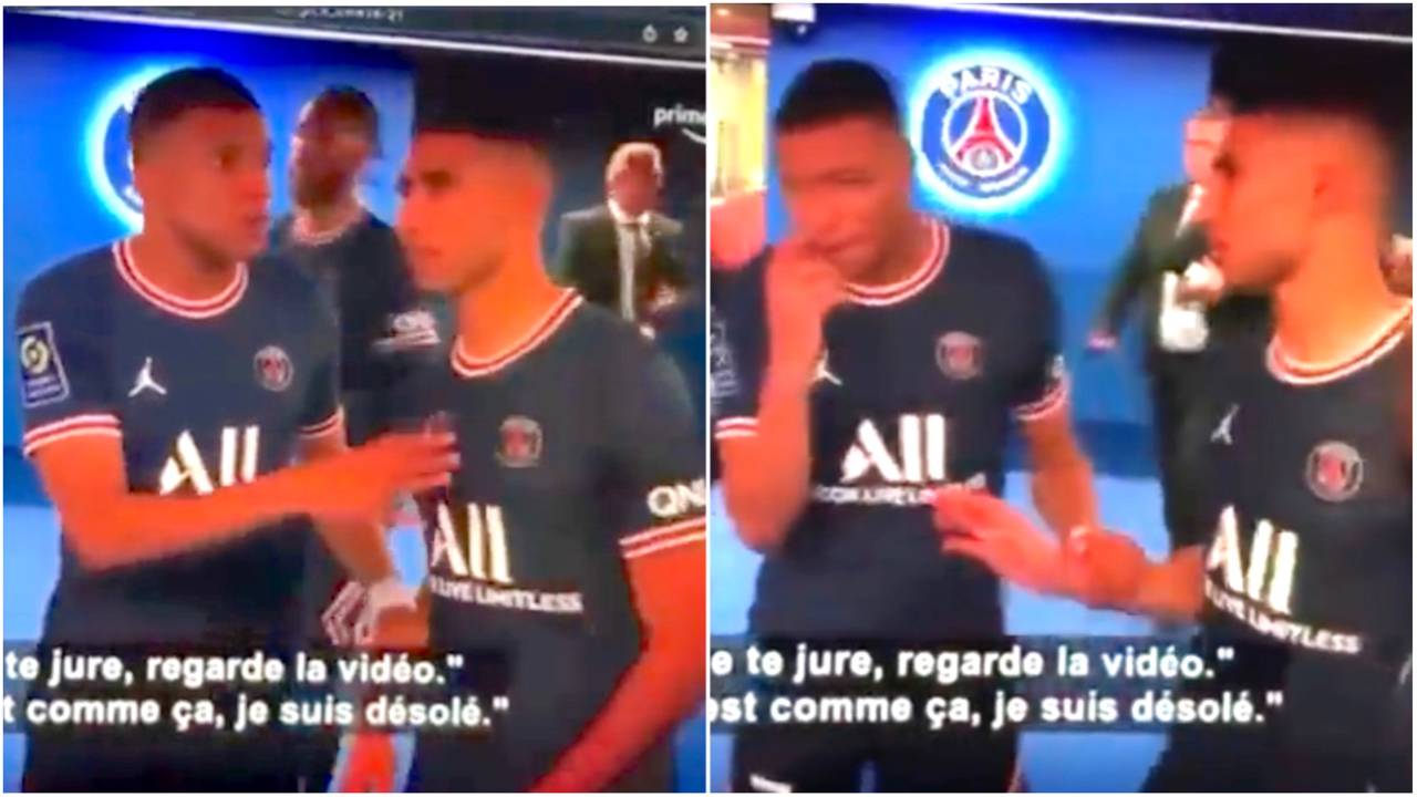 Footage of Kylian Mbappe ‘grilling’ PSG teammate in tunnel last season goes viral