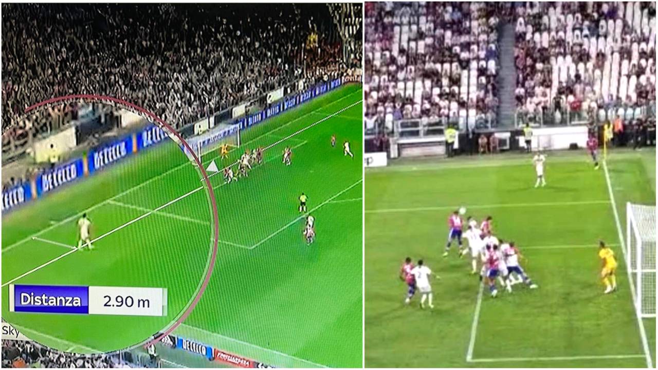 ‘Absolute scandal’ - Footage emerges suggesting VAR made terrible mistake for Juventus goal