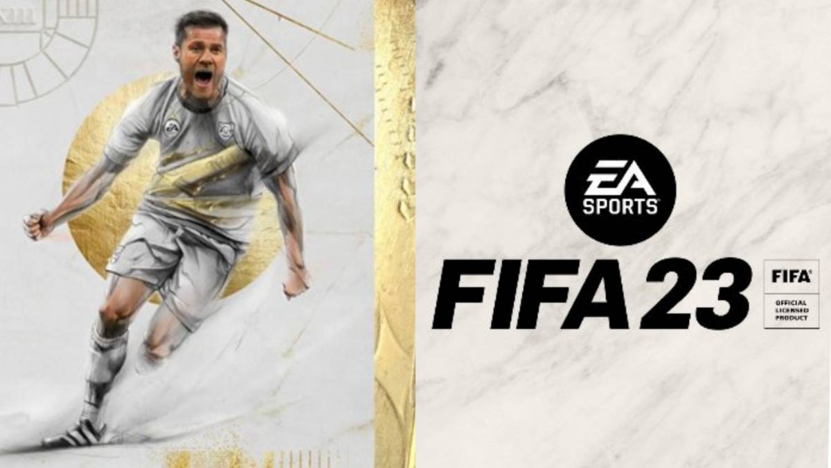 Xabi Alonso and FIFA 23 Logo